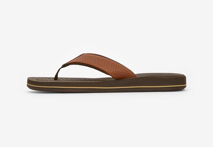 Actual product image Olaian Zehensandalen Herren 550 Simi braun (40)