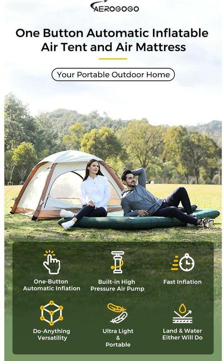 Image du produit Aerogogo Luftmatratze GM2 140 x 200 cm