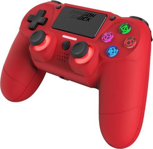 Actual product image DragonShock Controller Mizar Wireless red PS4 (PS4)