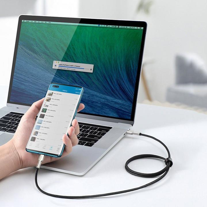 Actual product image Baseus USB C – USB C (1 m, USB 2.0)