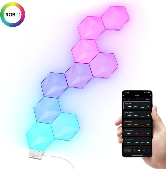 Image du produit Trust Gxt902 Vybz RGB Hexagon Light (RGB)