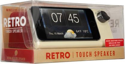 Produktbild Swipe Touch Speaker im Retro Design (Batteriebetrieb)