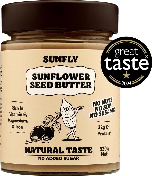 Sunfly Sonnenblumenkernbutter, Natural (330 g)