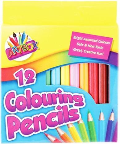 Immagine prodotto Tallon - Matite colorate a mezza dimensione - Pacco da 12 (Colorato, 12 x)