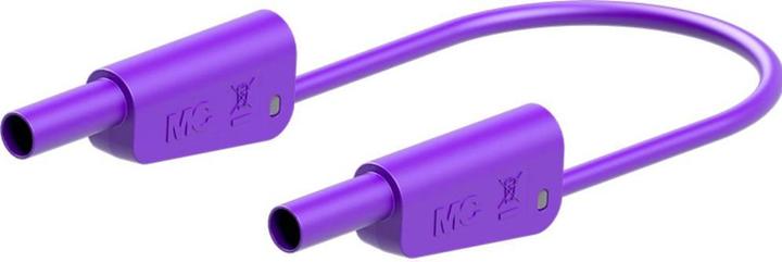 Stäubli SLK-4N-S10 Measuring cable ( - ) 100 cm Violet 1 pc.