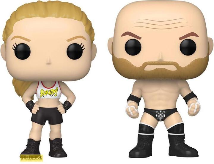 Produktbild Funko WWE pack 2 POP! Vinyl figurines Rousey/Triple H 9 cm