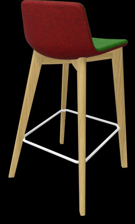 Immagine prodotto Narbutas Sgabello da bar Twist & Sit