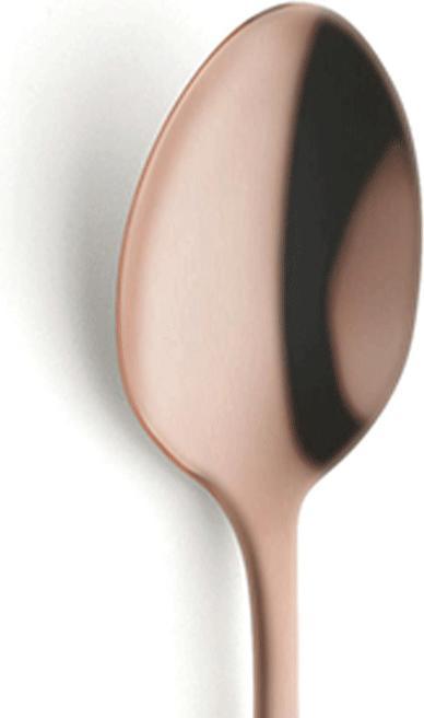 Actual product image Amefa Mocha / espresso spoon set 6 pieces PVD copper 1410 Austin (6 Piece, Scoops)