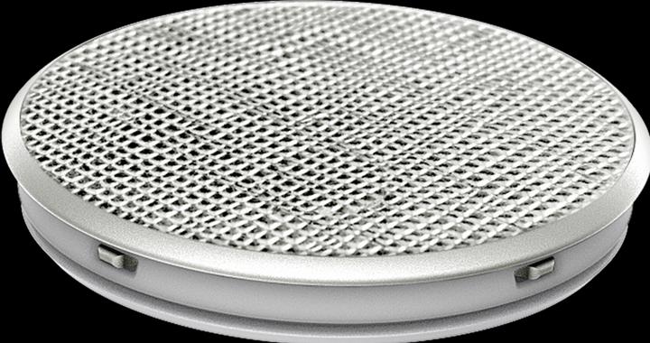Actual product image PopSockets Saffiano Silver