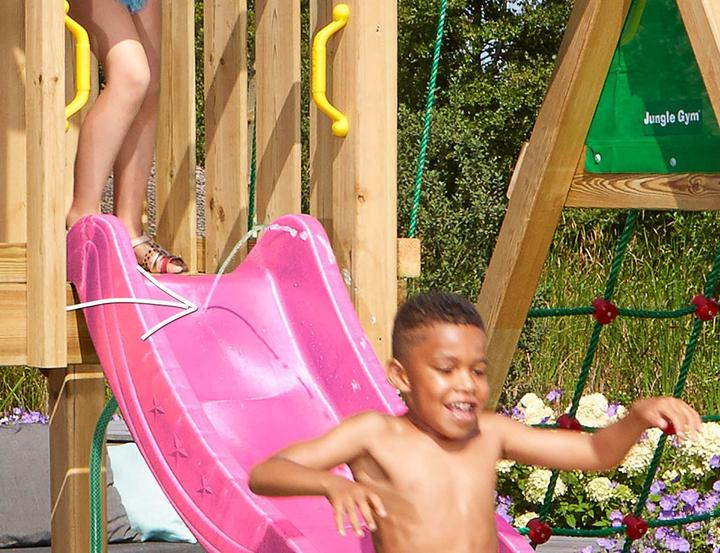 Produktbild Jungle Gym Wellenrutsche lang Pink