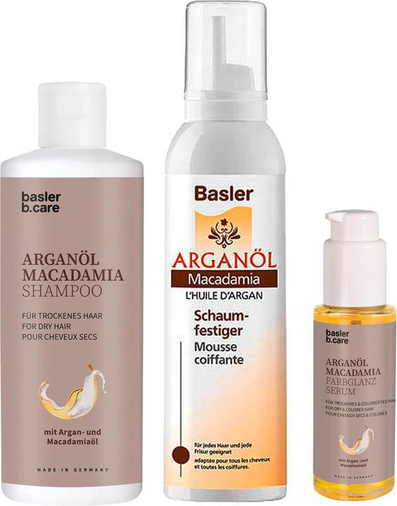 Actual product image Basler Nature & Wellness Argan Oil Macadamia Special Set (Hair care set)