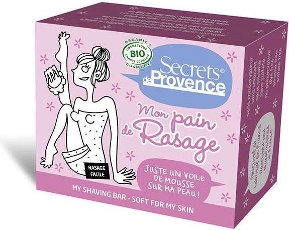Secrets de Provence Organic Shaving Bar WOMAN (Rasierseife)
