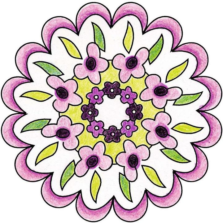 Actual product image Ravensburger Mini mandala designer romantic