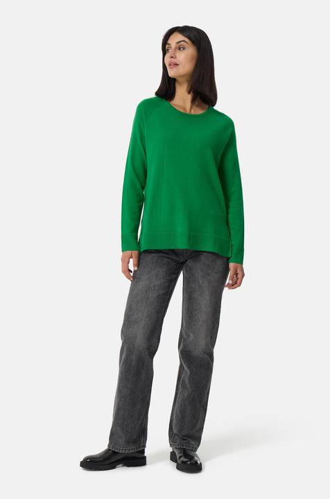 Immagine prodotto Cash-Mere Kaschmir Rundhals Pullover mit Seitenschlitzen (S)