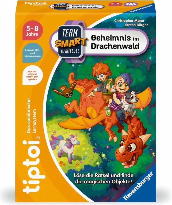 Ravensburger Team Smart ermittelt - Geheimnis im Drachenwald (Deutsch)