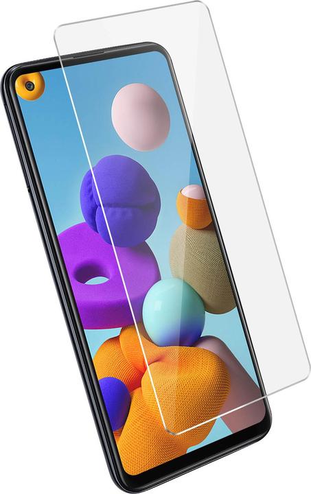 Actual product image Avizar Crystal clear film, glass screen protector (1 Piece, Samsung Galaxy A21s)