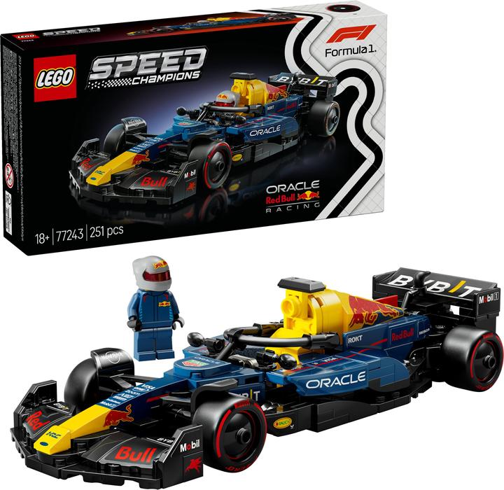 Produktbild LEGO Oracle Red Bull Racing RB20 F1 Rennauto (77243, LEGO Speed Champions)