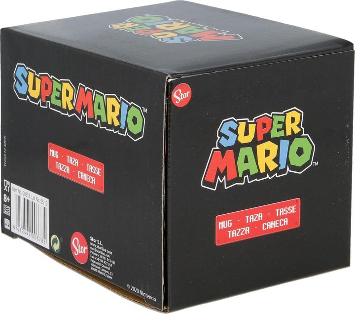 Actual product image Stor Kids mug mushroom Super Mario (380 ml, 1 x)