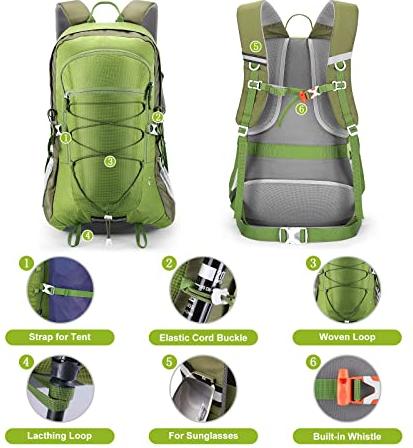 Produktbild Only-Bags.Store Wanderrucksack 45L, wasserdichter Rucksack Trekkingrucksack Reiserucksack, Outdoor Rucksack mit