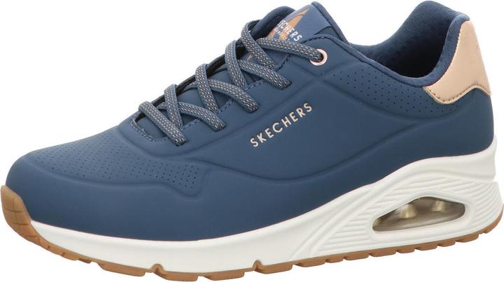 Produktbild Skechers Damen Schnürschuhe Sportlich Gummisohle blau (41)
