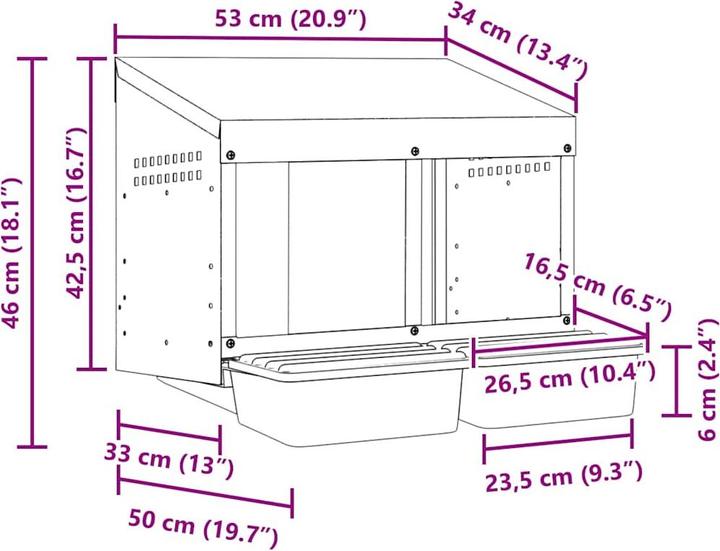 Actual product image VidaXL Waltraut