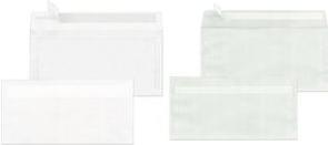 Produktbild Mailmedia Umschlag DIN lang, weiß-transparent 112 g-qm, Abmessungen: 110 x 220 mm, ohne Fenster (110 x 220 mm, 500 x)