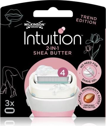 Actual product image Wilkinson Intuition 2in1 Shea Butter Refill Blades - 3 blades (Body lotion)