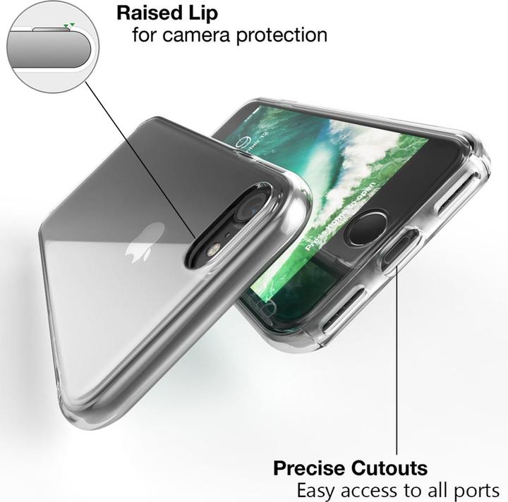Produktbild Nalia 360 Grad Handyhülle (Apple iPhone 7, Apple iPhone SE (2nd Gen))