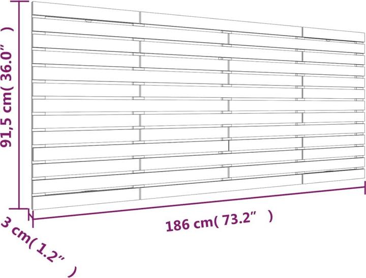 Image du produit VidaXL Oksiutka (206 x 3 x 63 cm)