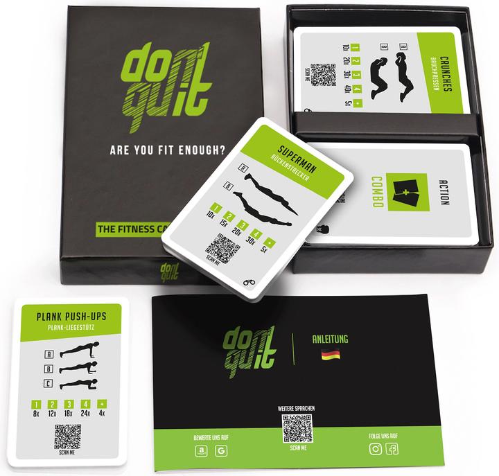 Produktbild Survivor GbR Fitness-Kartenspiel