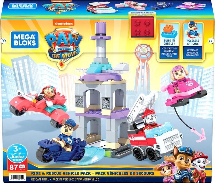 Produktbild Mega Bloks Bloks Paw Patrol Fahr- und Rettungsfahrzeugpaket