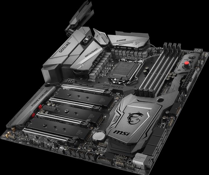 Produktbild MSI Z370 Godlike Gaming (LGA 1151, Intel Z370, E-ATX)