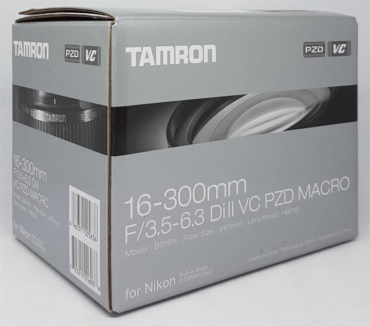 Produktbild Tamron 16-300mm f/3.5-6.3 Di II VC PZD, Nikon F (Nikon F, APS-C / DX)