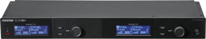 Produktbild Shure SLXD4QDAN+E=-G65 - Odbiornik poczwórny cyfrowy (470-606 MHz)
