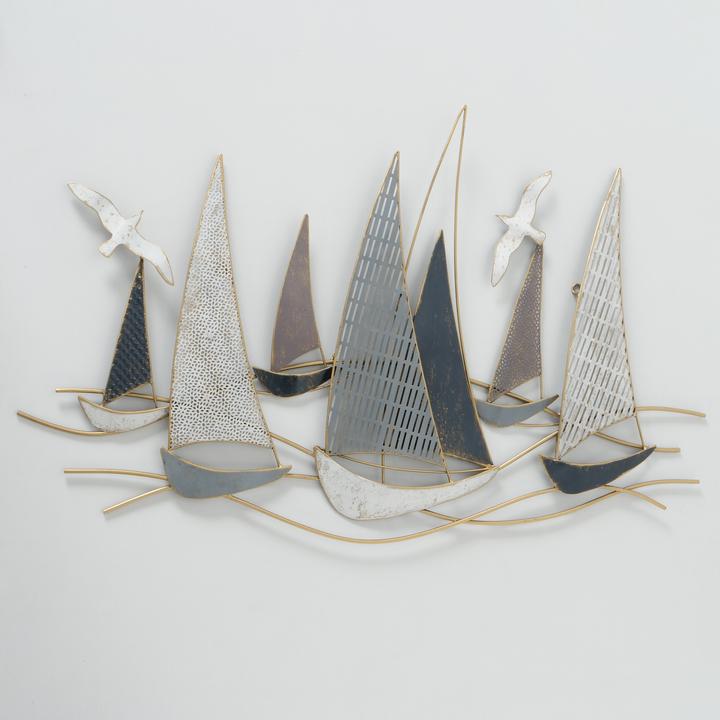 Actual product image Boltze Home Wall decoration Hanse 109 x 69 cm, iron (109 x 6 x 69 cm)