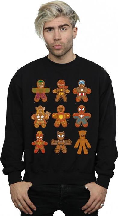 Produktbild Avengers Christmas Gingerbread Sweatshirt (XL)