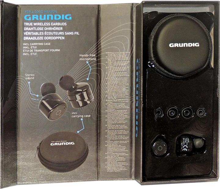 Image du produit Grundig Écouteurs BT avec micro PP (5 h, Sans fil)