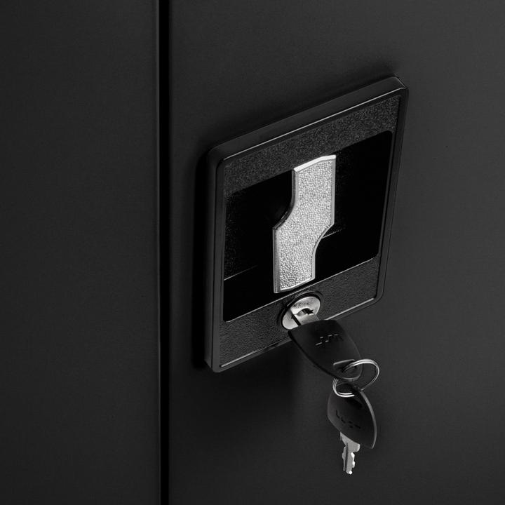 Actual product image tectake Filing cabinet (80 x 40 x 180 cm)