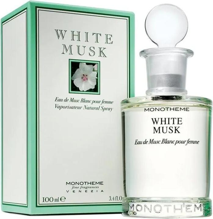 Actual product image Monotheme White Musk EDT spray 100ml (Eau de toilette, 100 ml)