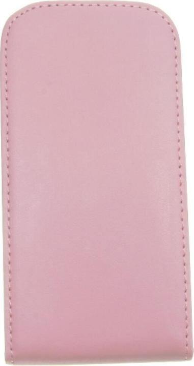 Produktbild OEM Slim Leather Flip Case Galaxy S3 mini pink (Samsung Galaxy S3 Mini)
