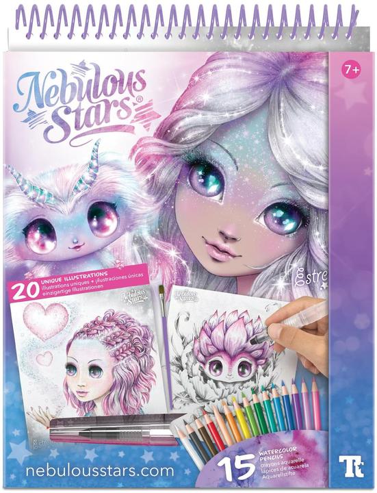 Actual product image Nebulous Stars Mist Stars Watercolour Book Set