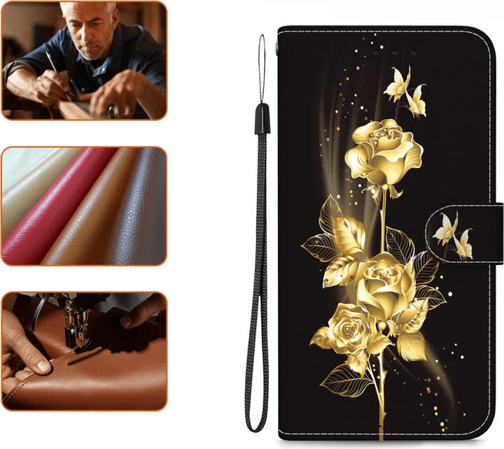 Image du produit Cover-Discount Galaxy S25 - Tasche Hülle mit Blüten Motiv (Samsung Galaxy S25)