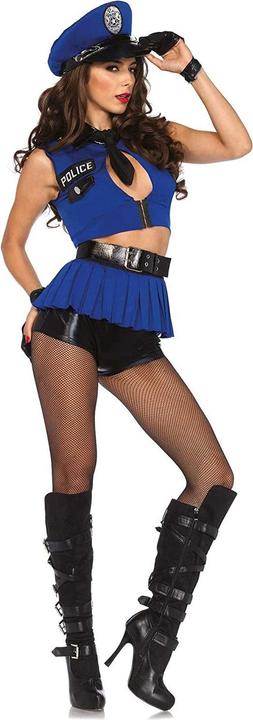 Actual product image Leg Avenue Polizistin - Cop Kostüm für Fasching & Halloween (S)