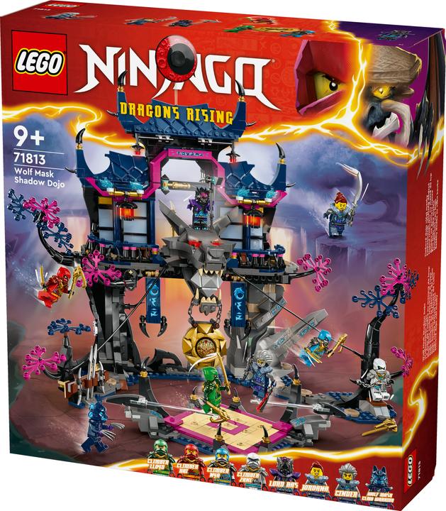 Actual product image LEGO Wolf Mask Shadow Dojo (71813, LEGO Ninjago)