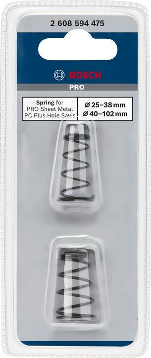 Immagine prodotto Bosch Professional Zubehör PRO Lamiera PC Plus molla di espulsione della sega a tazza (8 millimetri)