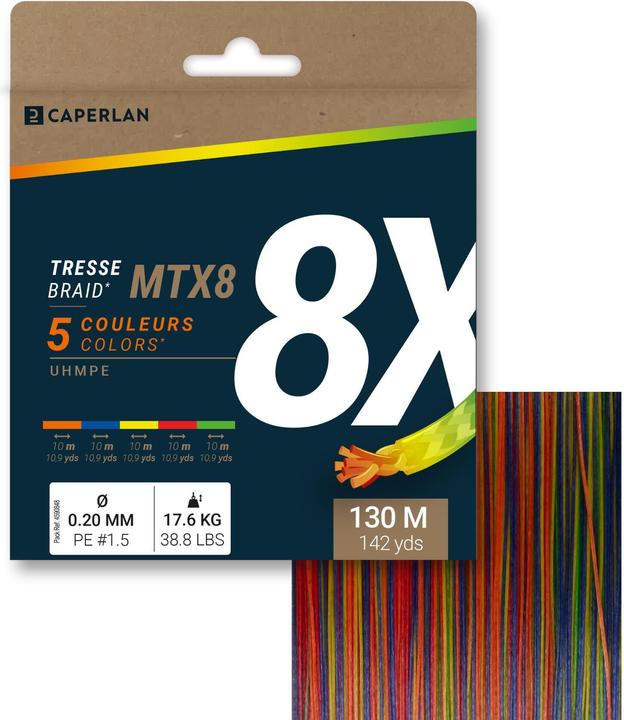 Image du produit Caperlan Mtx8 Multicolore (Canne à mouche, 13000 cm)