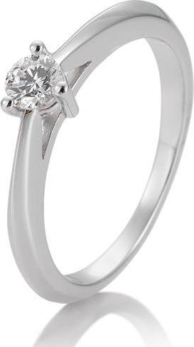 Produktbild Breuning Verlobungsring 3er Krappe (48, 585/14 K Gold)
