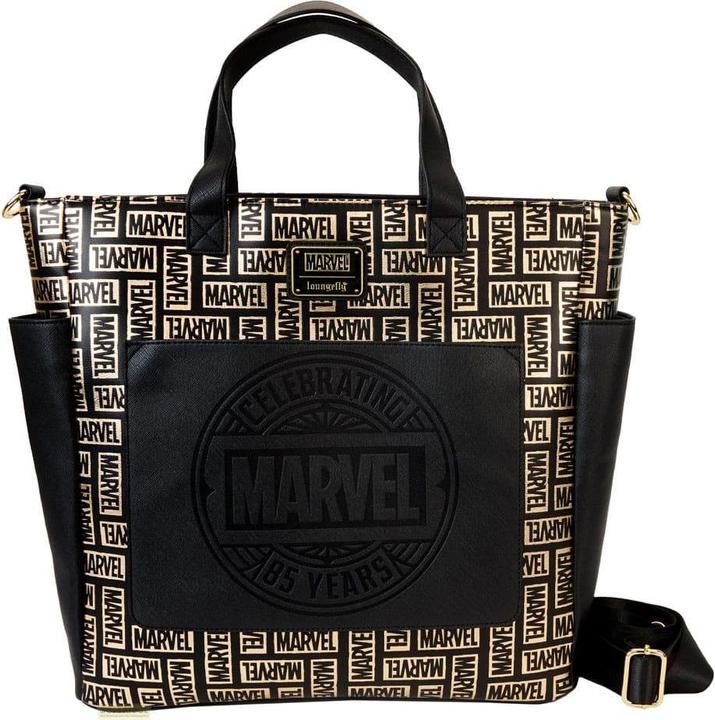 Produktbild Loungefly Marvel by Rucksack und Tragetasche Logo