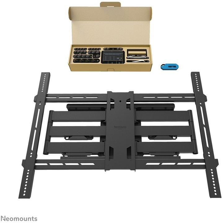 Immagine prodotto Neomounts Select Montaggio a parete dello schermo (completo) (Muro, 110", 125 kg)