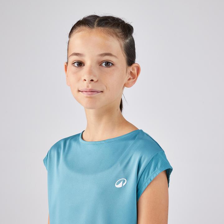 Immagine prodotto Artengo Tennis-Shirt Mädchen TTS Soft türkis (12, 13, 14)